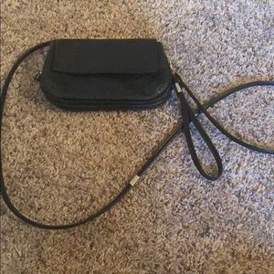 Women’s shoulder bag. Made into a clutch of wanted